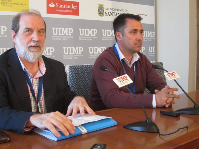 UIMP director de INICO, M.A. Verdugo, y el de la Obra San Martín, Juan Fernández