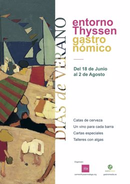Cartel de Entorno Thyssen Gastronómico 
