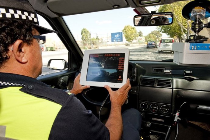 Control rádar Policía Local