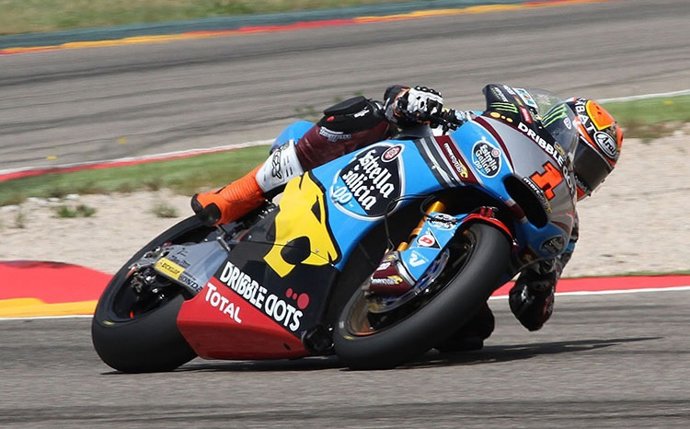 Tito Rabat se entrena en el circuito de Motorland