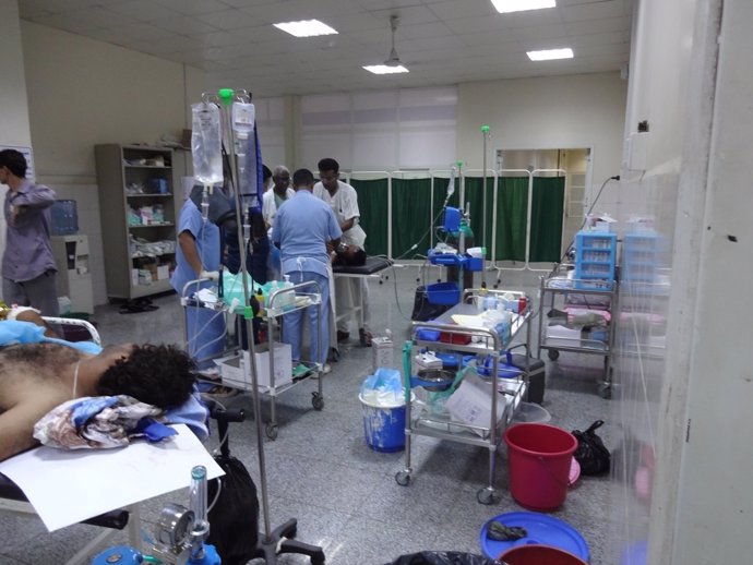 Unidad quirúrgica de Adén, Yemen. 