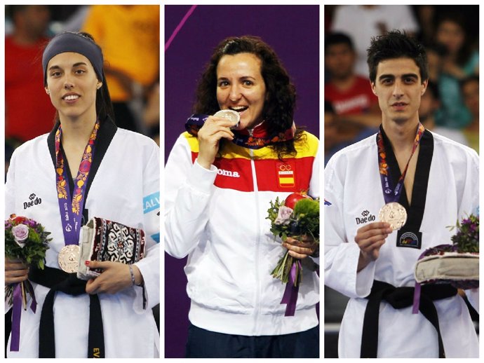 Medallistas españoles de la sexta jornada en Bakú 