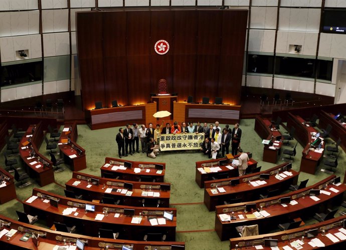 El consejo legislativo de Hong Kohng
