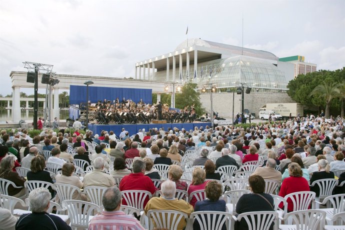 Concierto en los Jardines del Palau 