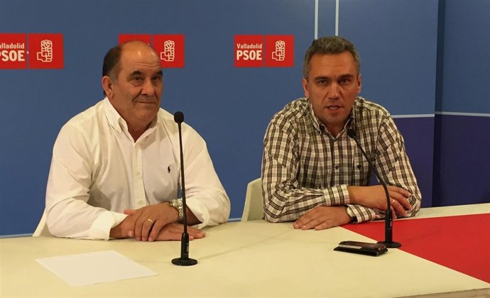 Mariano Suárez y Javier Izquierdo, del PSOE