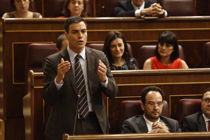Pedro Sánchez en el Congreso