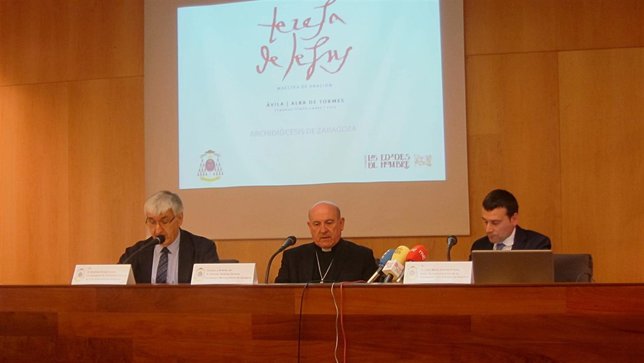 Presentación de las exposición en Zaragoza.