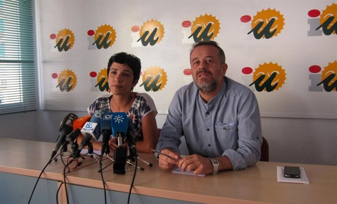 Antonia Morillas y José Antonio Castro, de IU