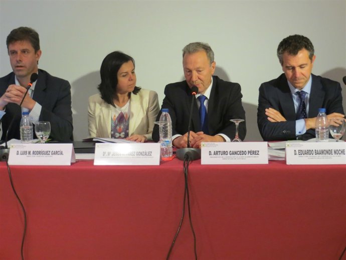 María Jesús Álvarez, en la inauguración