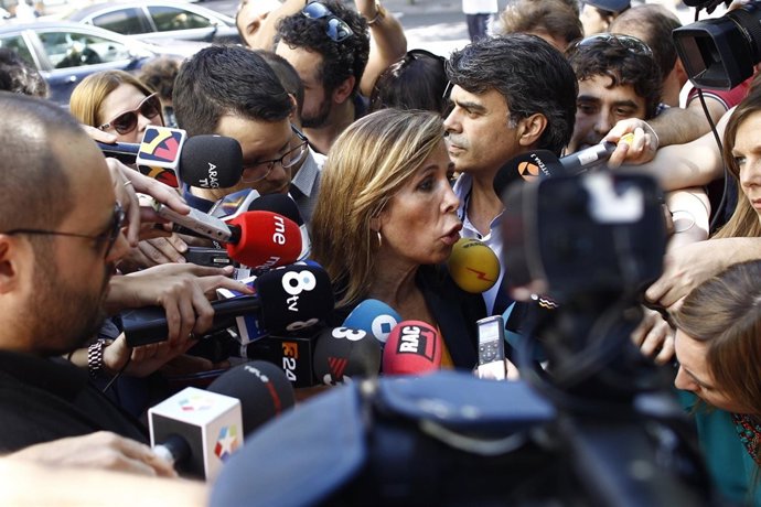 Alicia Sánchez Camacho en el Comité Ejecutivo Nacional del PP