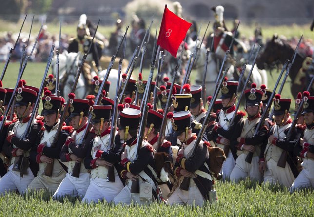 Conmemoración del 200 aniversario de la batalla de Waterloo