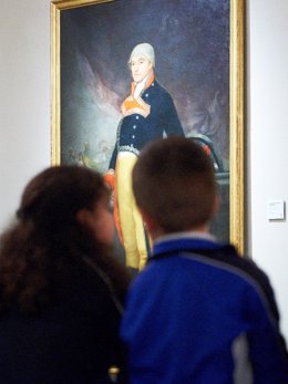 Visita niños al Museo Goya Ibercaja