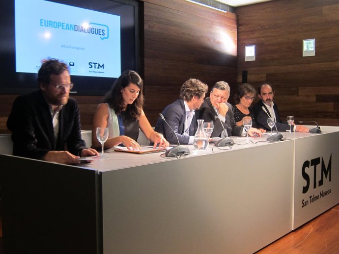 Rueda de prensa de Durao Barroso.