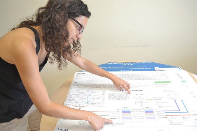 Lucía Serrano, investigadora UPCT