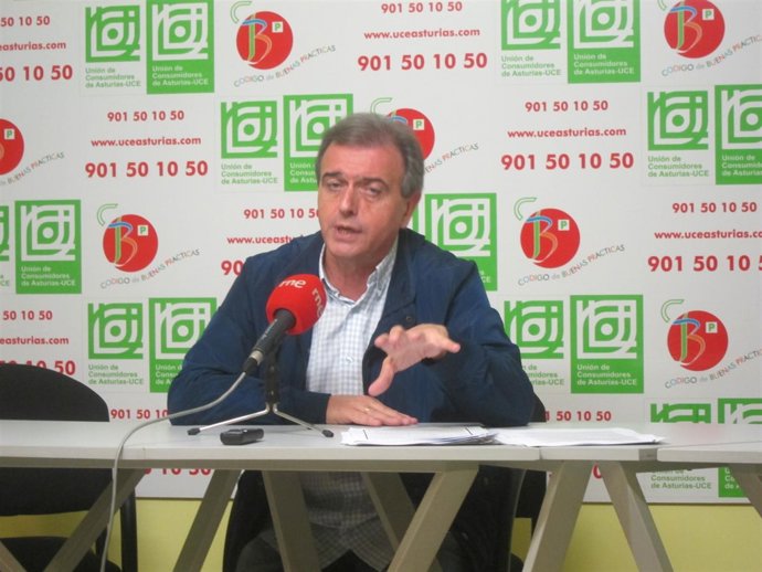 El presidente de UCE-Asturias, Dacio Alonso.