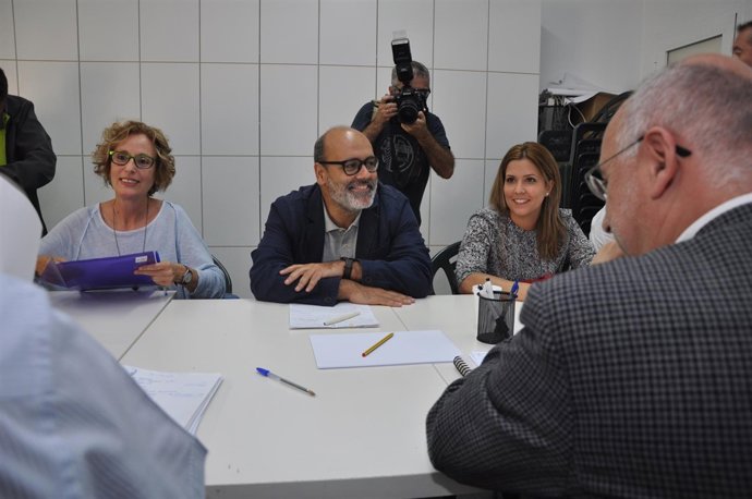 Juan Manuel Brito en el centro