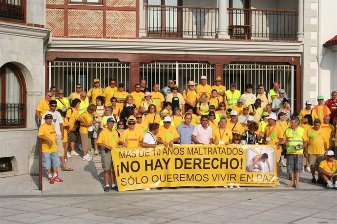 Afectados por derribos de AMA