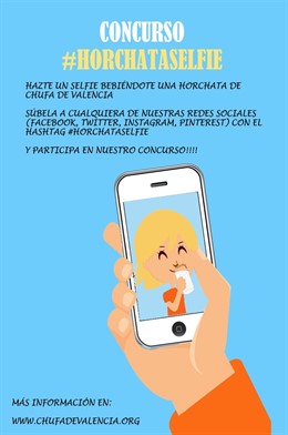 Cartel del concurso sobre la horchata