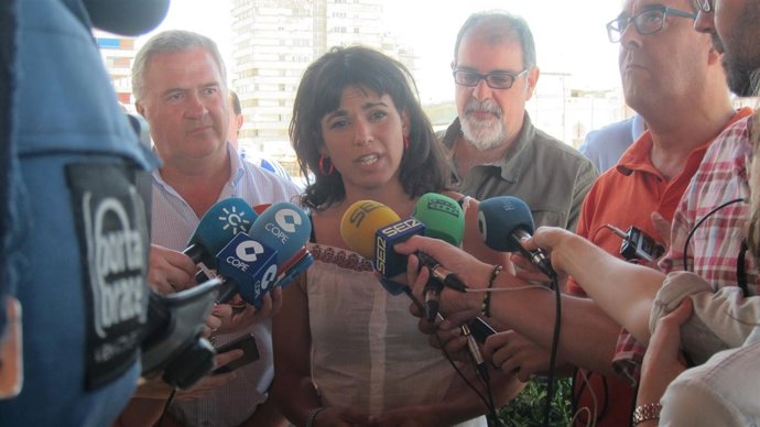 La secretaria general de Podemos, Teresa Rodríguez.