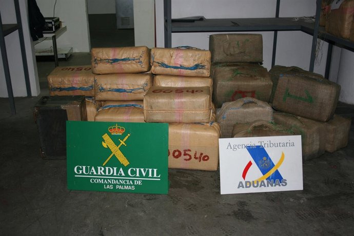 Nota De Prensa (1.080 Kgs De Hachís)