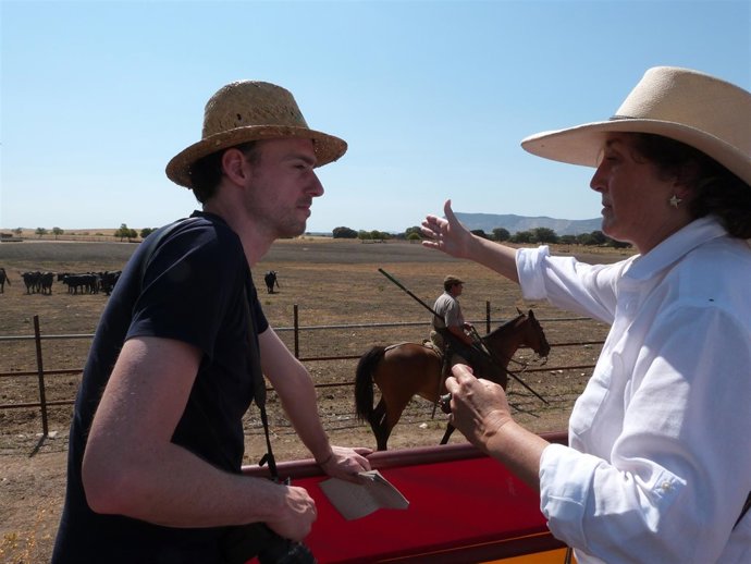 Periodista alemán en 'Territorio Toro'