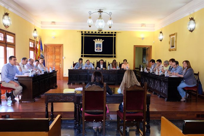 Pleno en el Ayuntamiento de Tarazona 