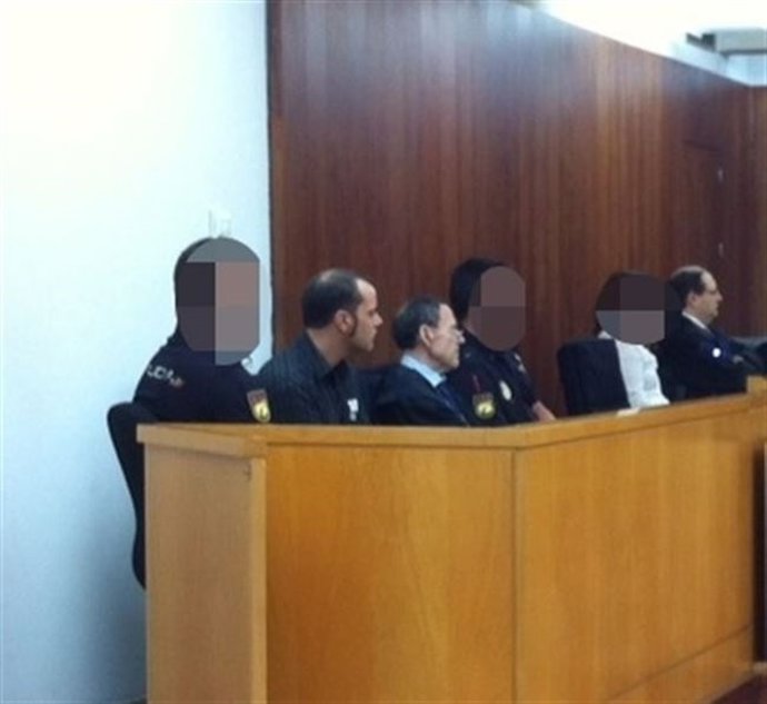 Imagen del condenado por asesinar a sus tíos