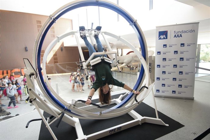 Demostración en el Parque de las Ciencias