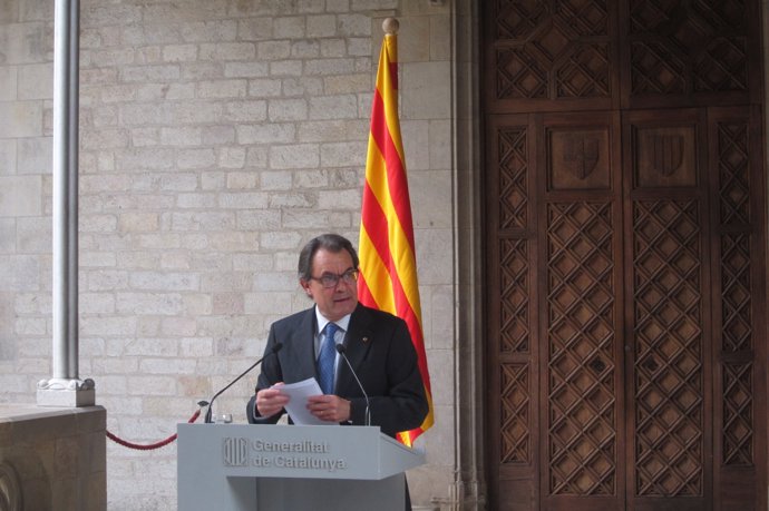 Artur Mas, presidente de la Generalitat