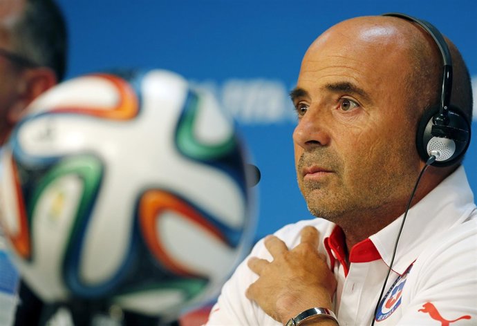 El seleccionador de Chile, Jorge Sampaoli