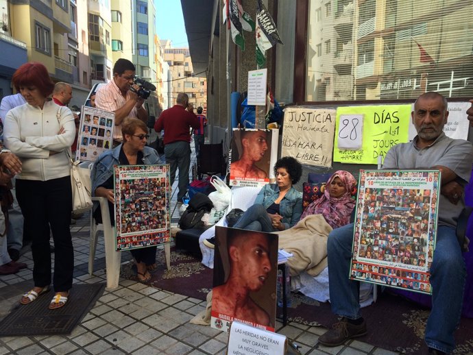 Takbar Haddi, en huelga de hambre en Las Palmas de Gran Canaria