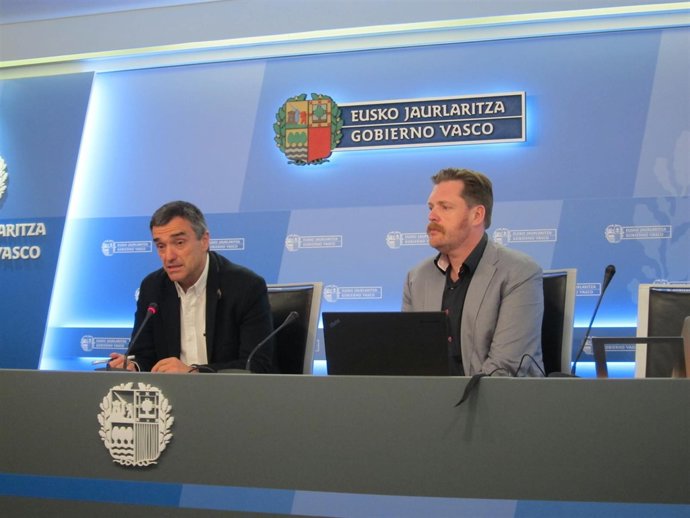 Jonan Fernández y Luis Petrikorena