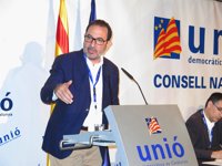 Espadaler càrrega contra l'"extrema deslleialtat" dels crítics d'UDC
