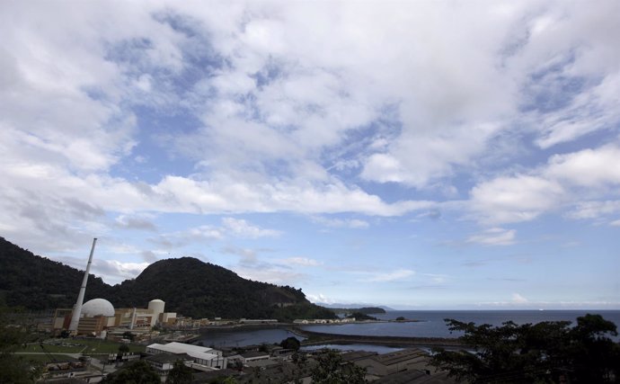 A general view of the Brazil's Angra dos Reis nuclear complex in Angra dos Reis