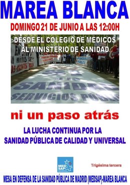 Cartel de la convocatoria