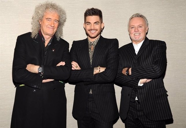 Brian May, Adam Lambert y Roger Taylor