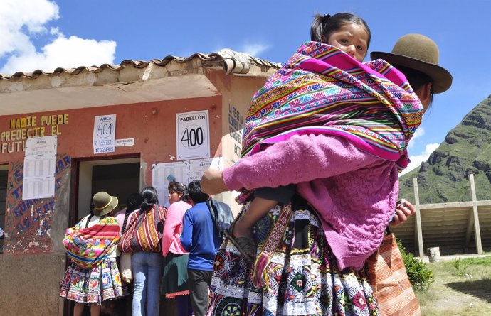 Indígenas quechuas en Perú