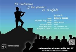 Ensayista violinista tejado poeta room mate larios cultura