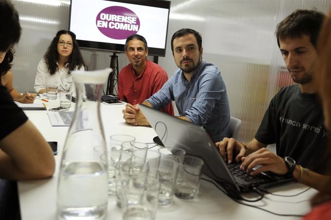 Alberto Garzón en Ourense