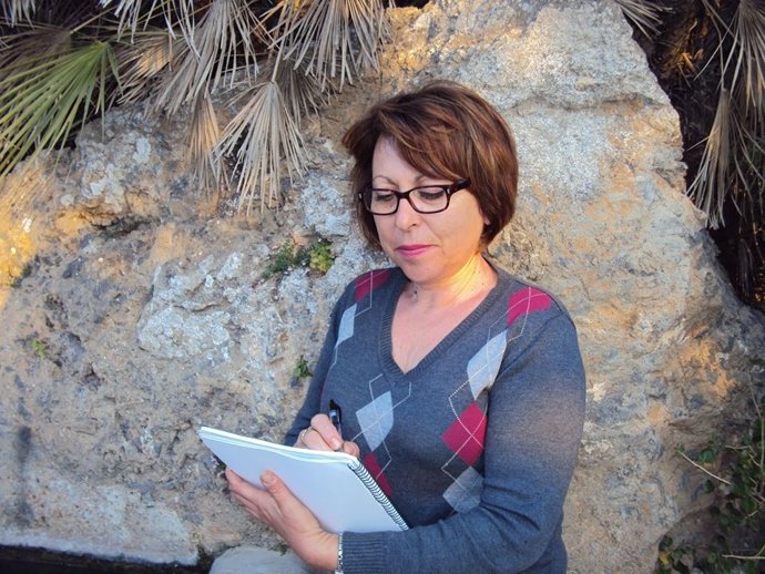 La escritora Ana María Alcaraz Roca