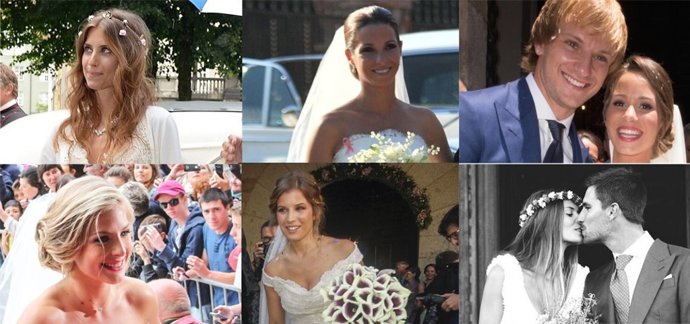 Los peinados de las bodas