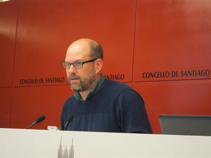 El alcalde de Santiago, Martiño Noriega