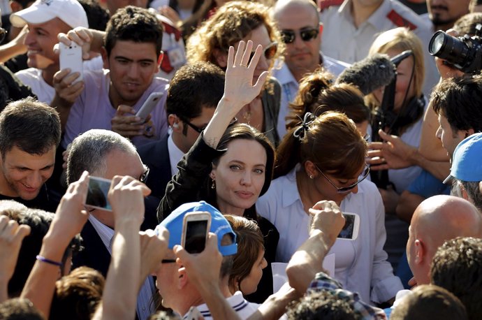 Angelina Jolie visita Líbano Turquía Siloh Alto Comisionado Naciones Unidas