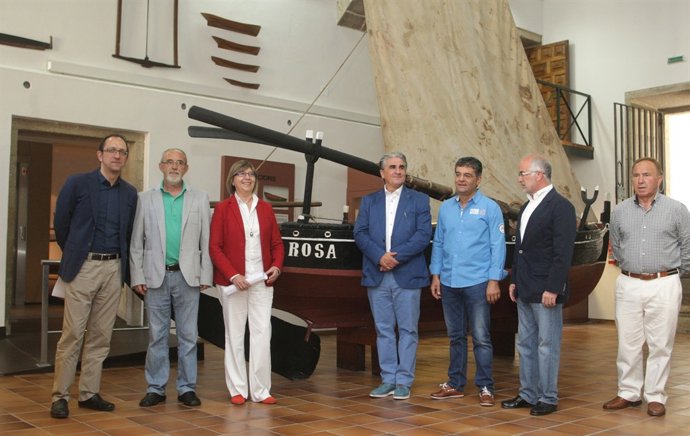 Rosa Quintana y Anxo Lorenzo en la presentación del encuetro