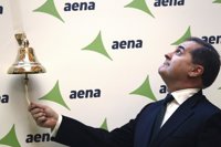 Aena despega un 1,26% del Ibex 35 en su estreno en el selectivo