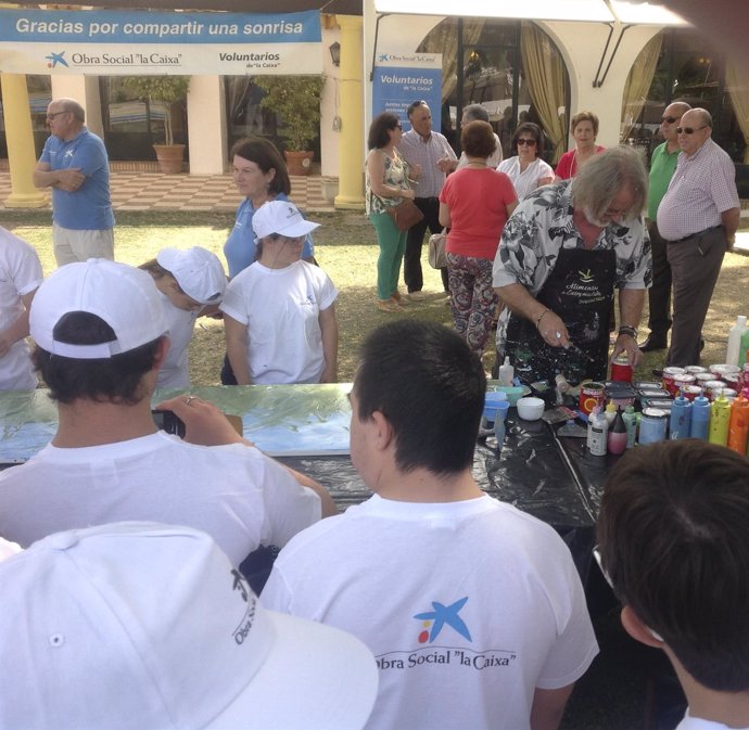 Jornada de voluntarios de La Caixa en Cádiz