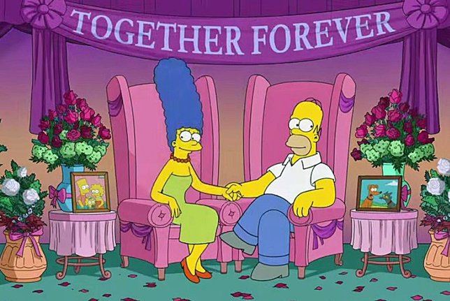 Los Simpson vuelven a desmentir la ruptura de su matrimonio (vídeo)
