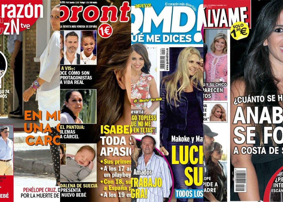 Clin clin caja de Anabel Pantoja Kiko y Makoke y Amador y Rosa Benito en paro