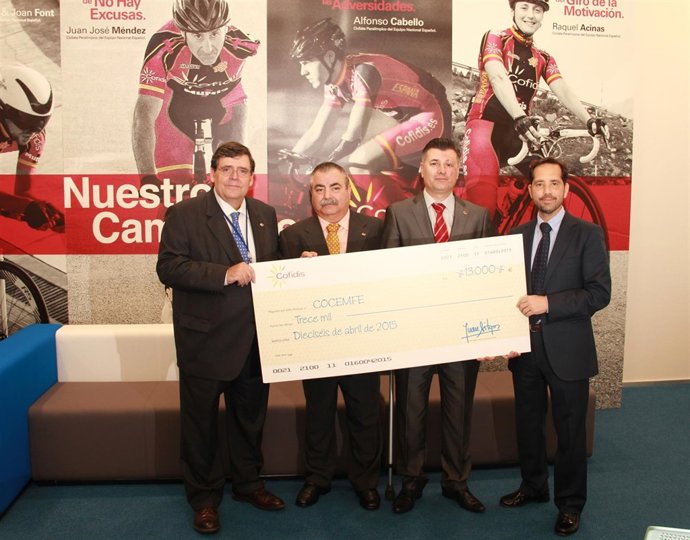 Premio Cofidis a Cocemfe Navarra.