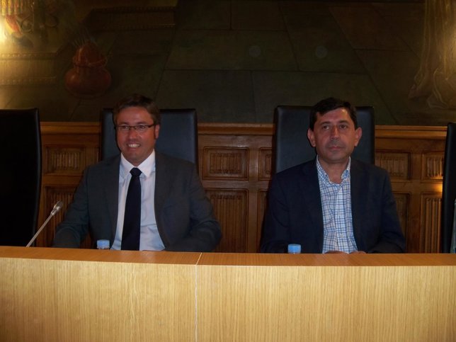 Emilio Orejas (izda) y Jaime González. 